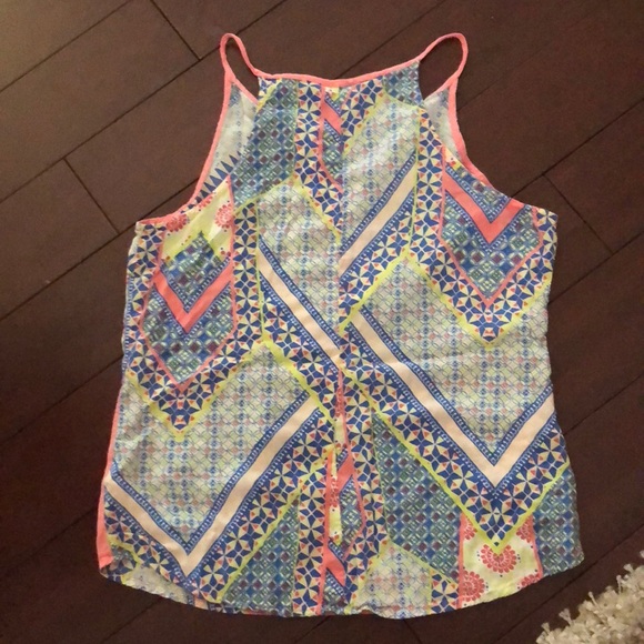 Arizona Jean Co. Multicolor Halter Top XS - Picture 6 of 8